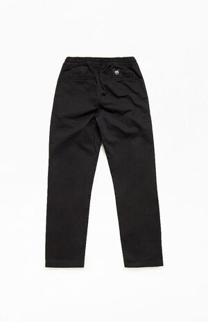 Kids Black Range Elastic Waistband Pants image number 2