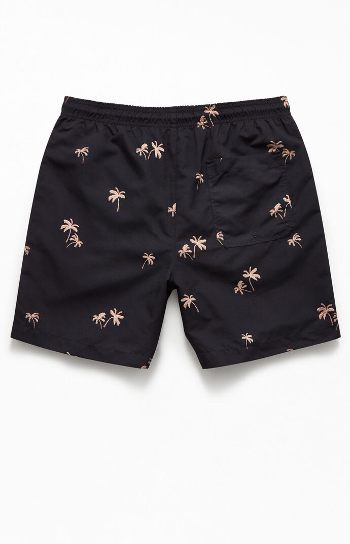 All Over Palms 17" Swim Trunks