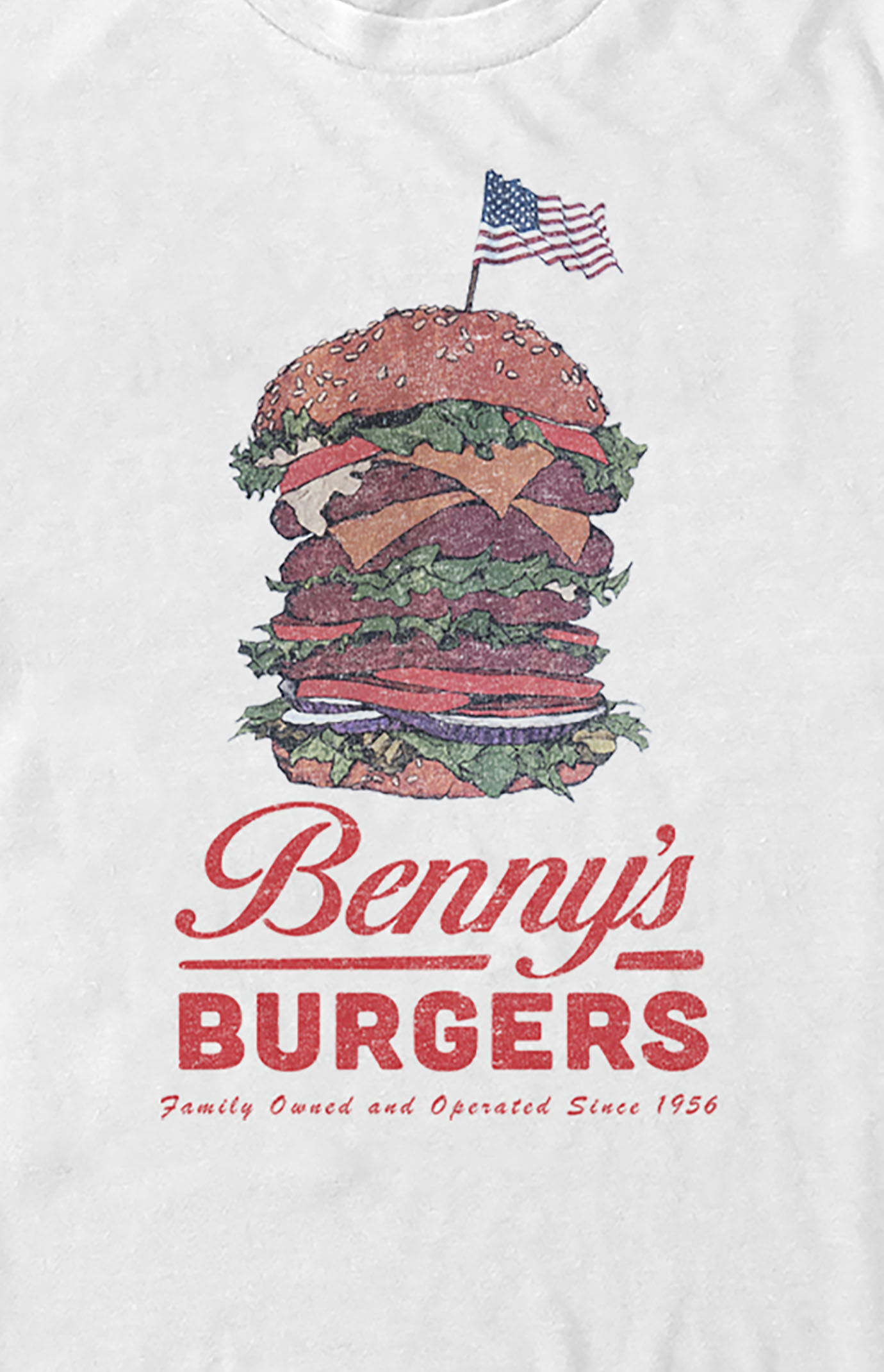 Benny's burgers shirt clearance