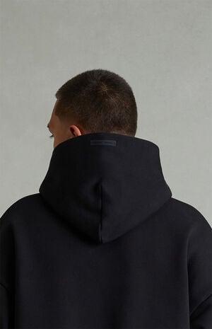 Vintage Black Classic Fit Hoodie image number 5