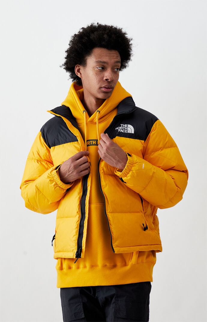 Gold 1996 Retro Nuptse Puffer Jacket