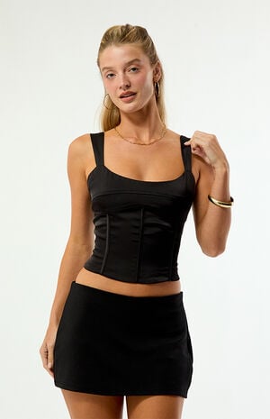 Skylar Satin Corset image number 2