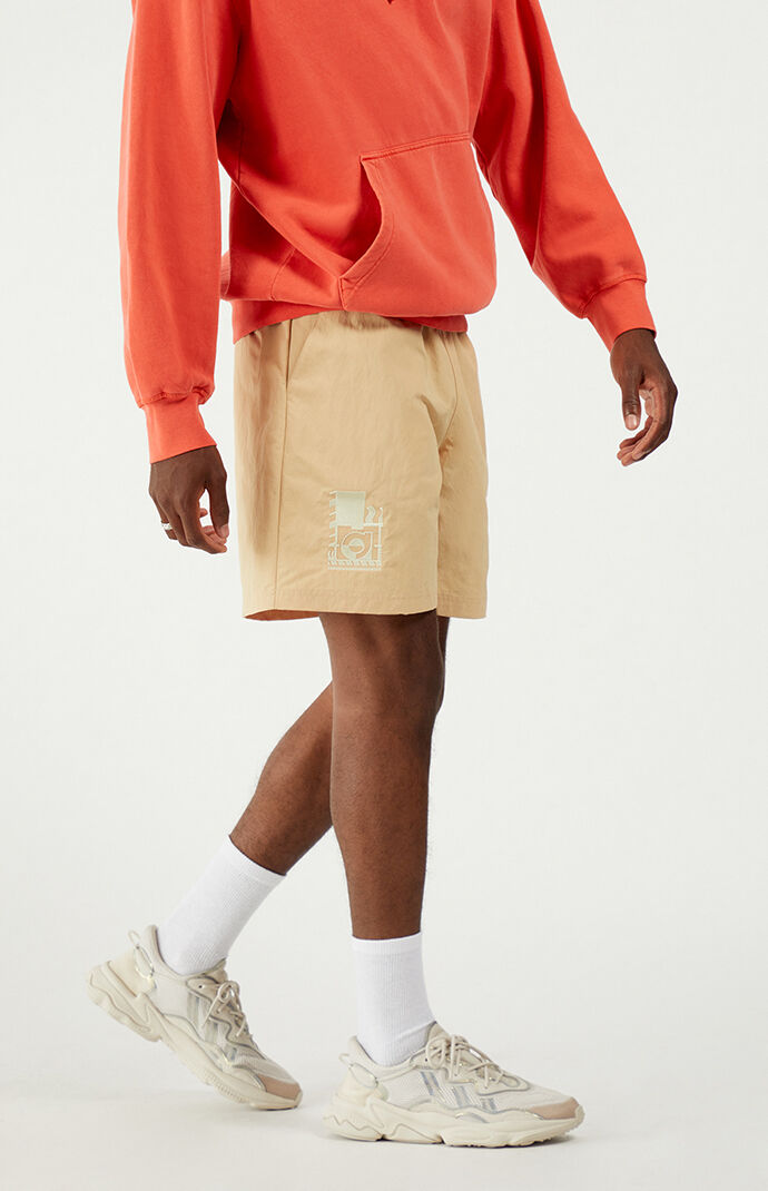 Embroidered Woven Shorts
