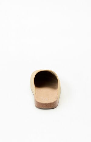 Beige Adimule Slide Sandals image number 3