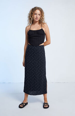 Eyelet Bustier Cami Top image number 4