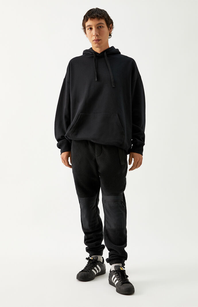 Black Polar Fleece Pants