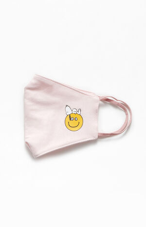 Snoopy Organic Smile Face Mask image number 3