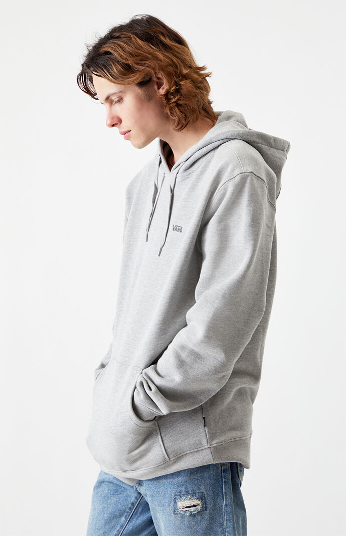Heather Gray Basic Hoodie