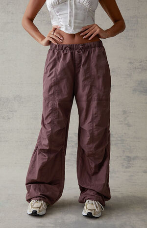 Crinkle Bungee Pull-On Pants image number 2
