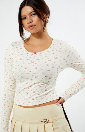Floral Long Sleeve Top image number 1