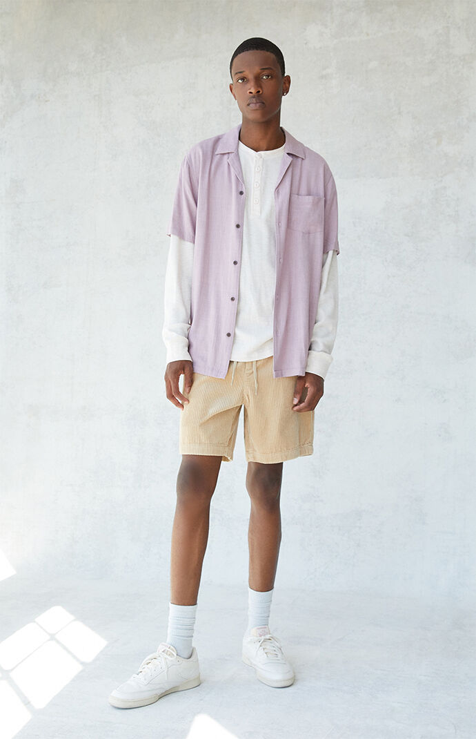 Safari Corduroy Volley Shorts
