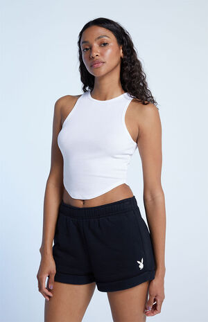By PacSun Bunny Rolled Sweat Shorts image number 2