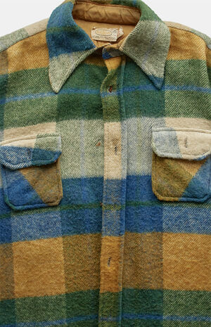 '80s Green Shacket Jacket image number 5