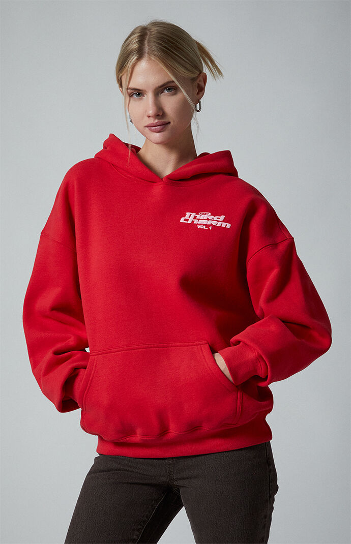 Third Charm Red Puff Graphic Vol. 1 Hoodie