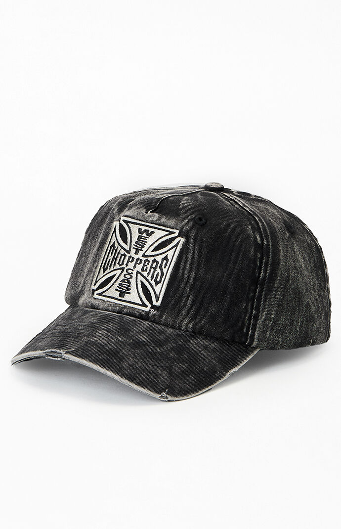 West Coast Choppers Mechanic Distressed Snapback Hat