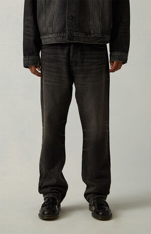 Black 5-Pocket Jeans image number 1