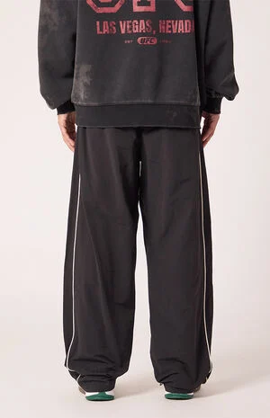 Black Bolton Baggy Track Pants image number 4
