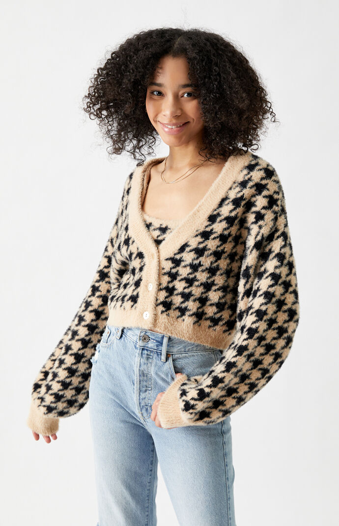 Fuzzy Cardigan