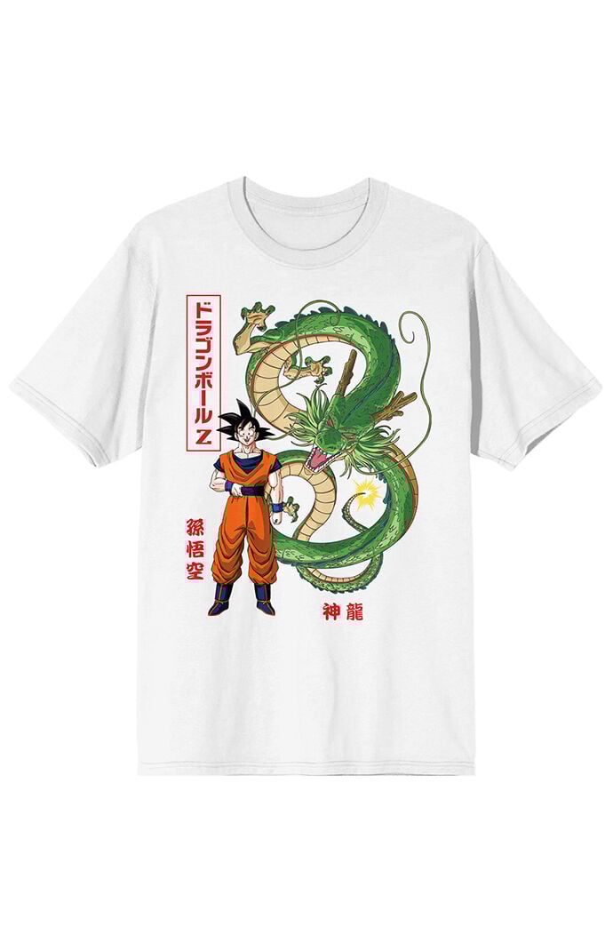 PacSun Goku And Shenron Dragon T-Shirt