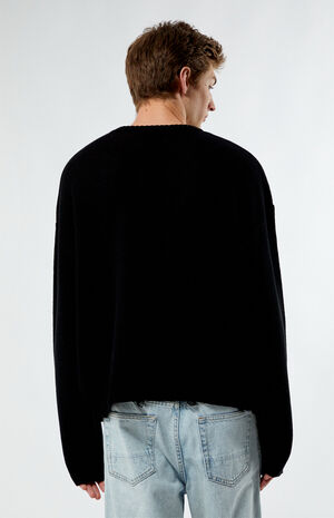 Rebellious Flame Cropped Sweater image number 4