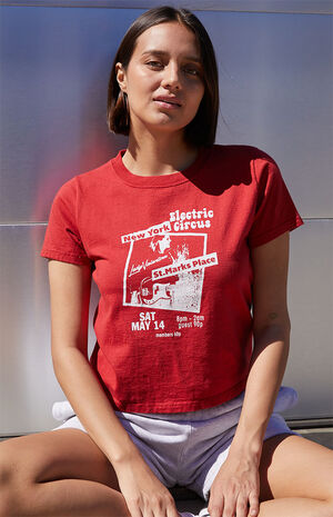 Red Electric Circus T-Shirt image number 2