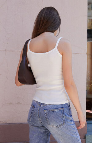 White Belle Tank Top image number 3