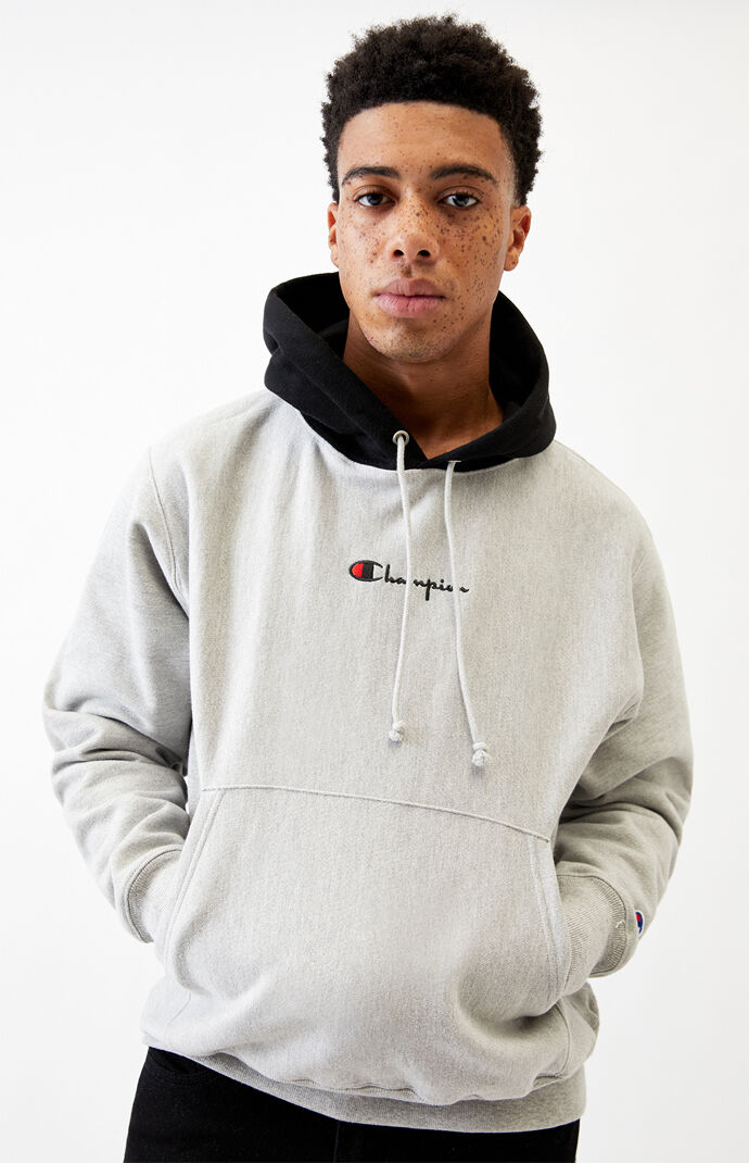 Champion life men's reverse clearance weave color block hood