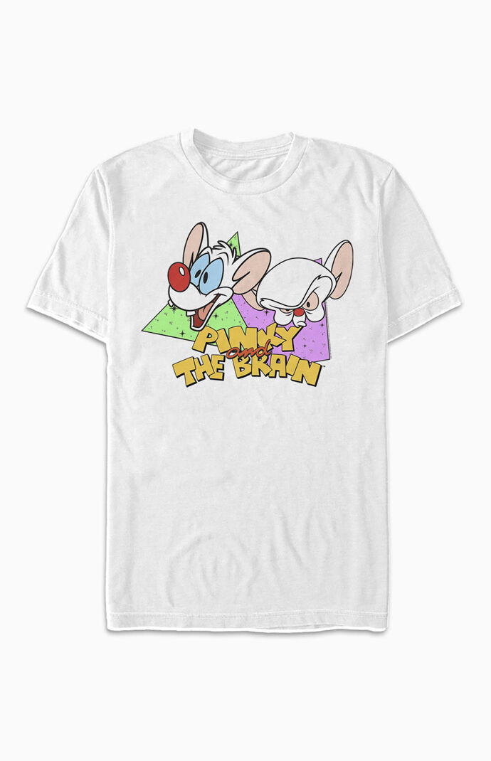 Retro Pinky And The Brain T-Shirt