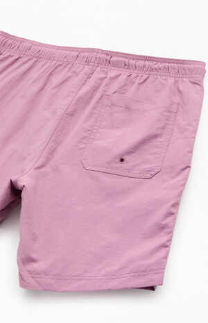 Purple Collegiate 6.5" Swim Trunks image number 4