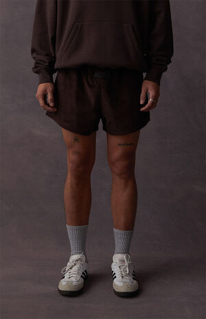 Plum Corduroy Dock Shorts image number 2