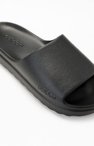 Black Adilette Lumia Slides image number 6