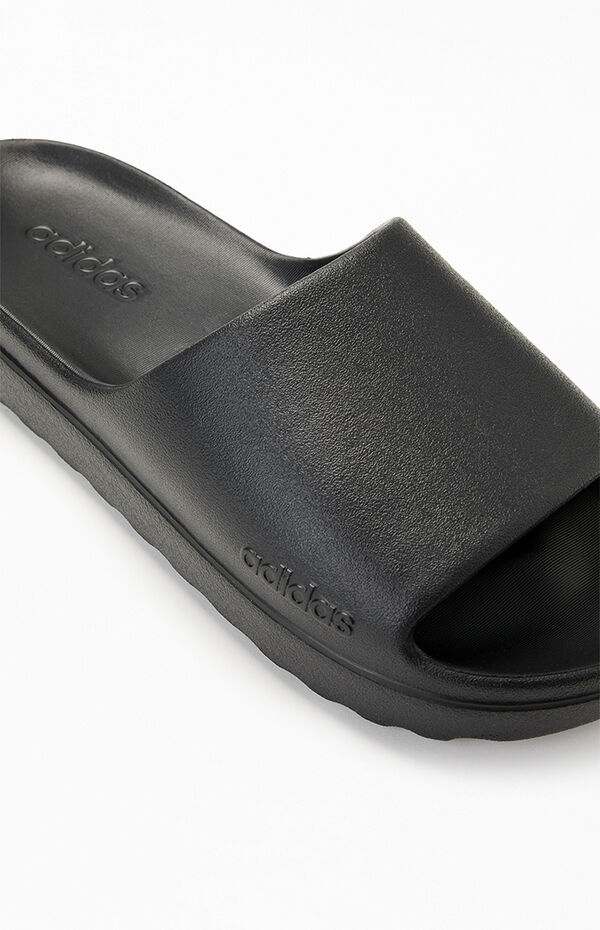 adidas Black Adilette Lumia Slides | Pacsun display picture 1