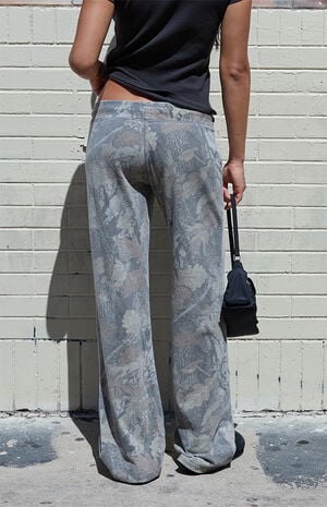 Camo Hilary Yoga Baggy Sweatpants image number 4