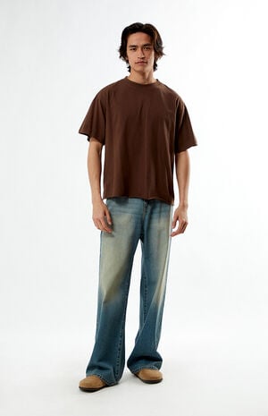 Brown Premium Cropped T-Shirt image number 4