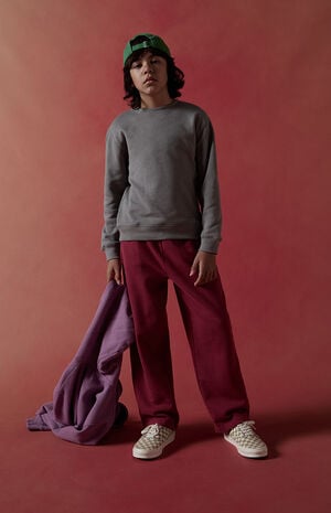 Gray Core Crew Neck Sweatshirt image number 1