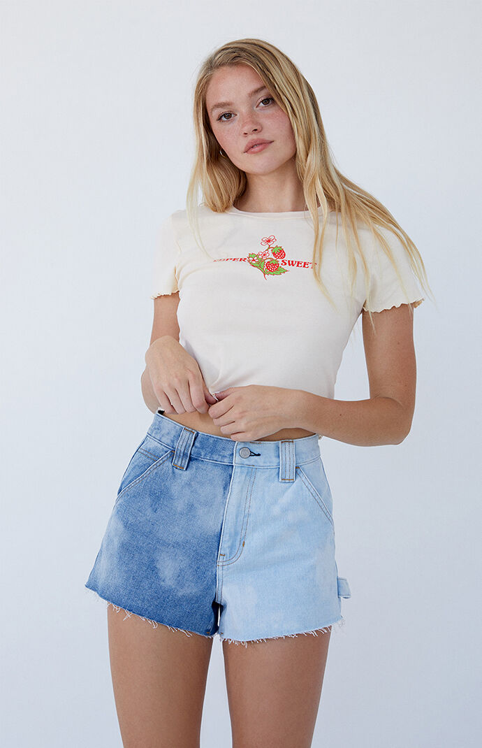 Bleach Out Carpenter Shorts