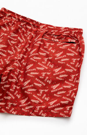 Miller Life Logo 6" Swim Trunks image number 4