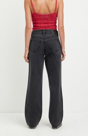 Alex Relaxed Straight Jeans Black image number 4