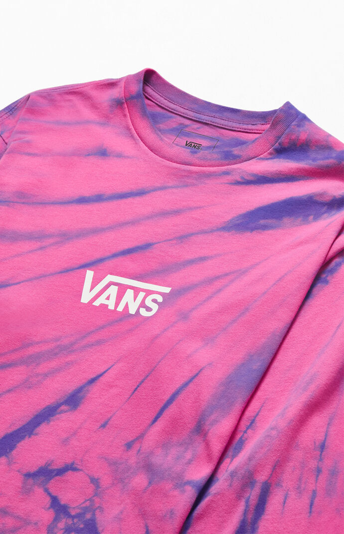 vans purple tie dye shirt