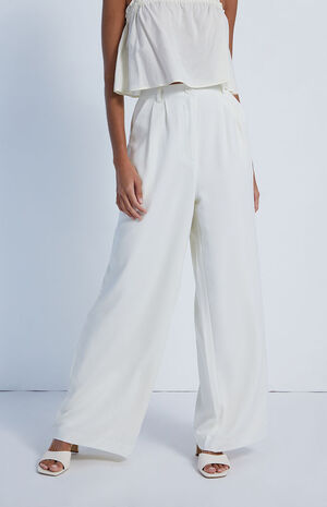 High Waisted Pleated Pants image number 2