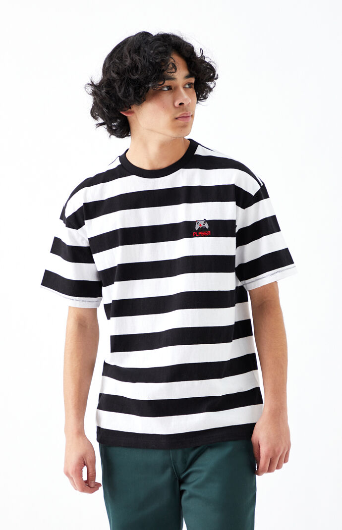 Players Striped Regular T-Shirt