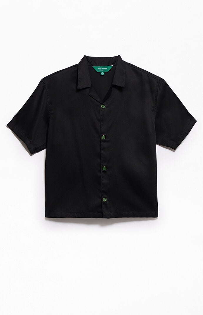 FIELD OF STUDY by Pacsun Black Eastside Camp Shirt | Pacsun