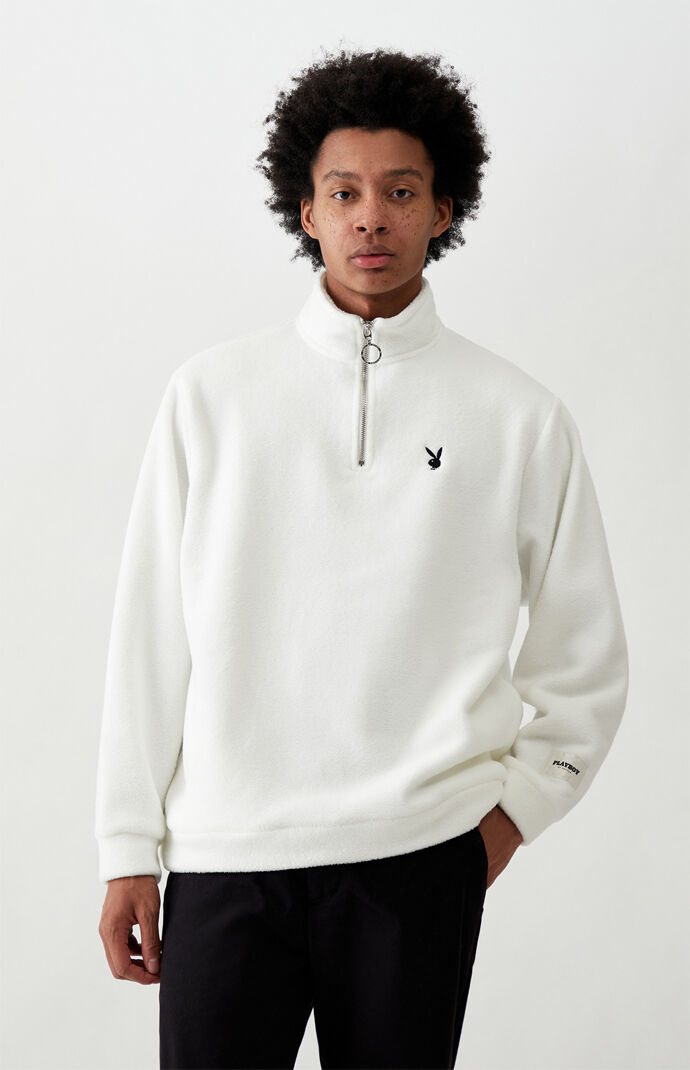 By PacSun Half Zip Mock Neck Sweater