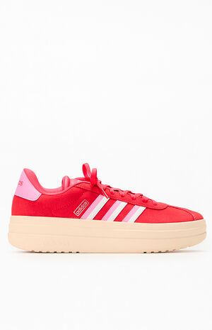 Women's Red VL Court Bold Sneakers image number 1