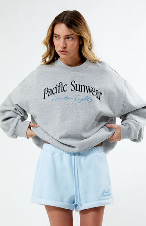 Pacific Sunwear Rolled Sweat Shorts image number 3