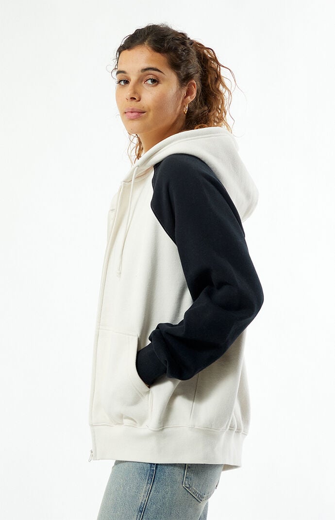Pacsun Colorblock Raglan Zip Up Hoodie | PacSun