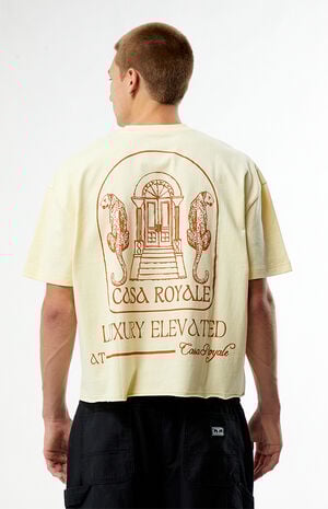Casa Royale Cropped Boxy T-Shirt image number 4