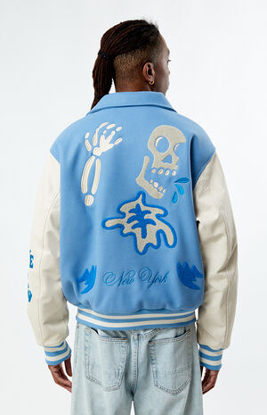 New York Bones Varsity Jacket image number 5