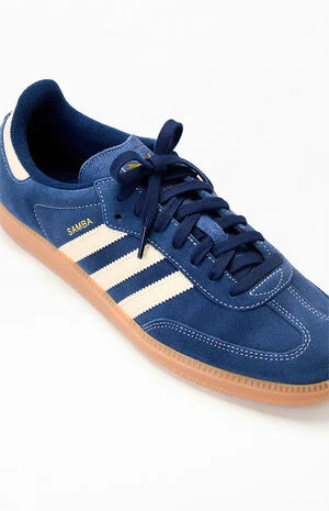 Navy Samba OG Shoes image number 6