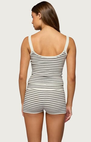 Lillian Striped Knit Tank Top image number 3